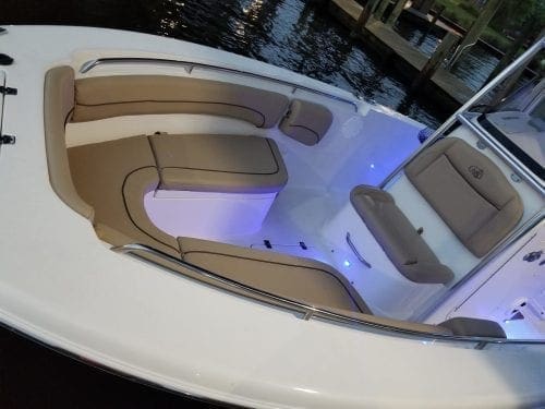 bow cushions for a softer and smoother ride
