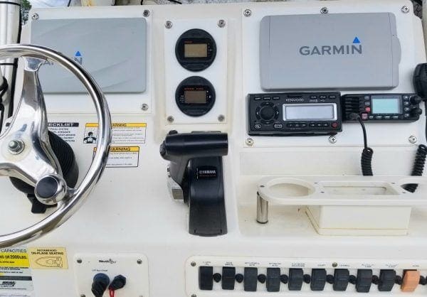 The electronics on the Carlie Paige